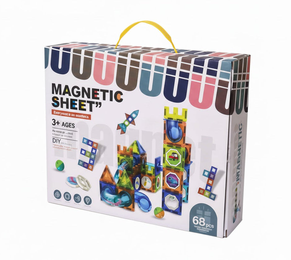 Bloques magneticos 68 Piezas