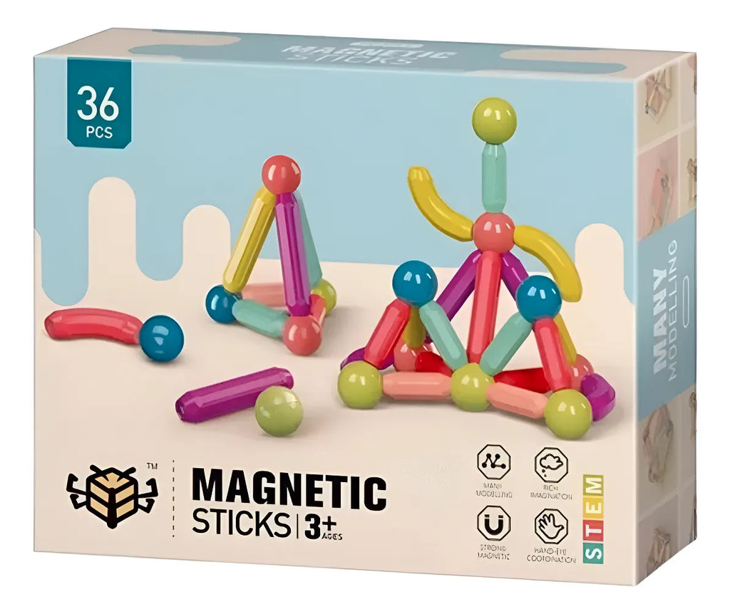 Palos magneticos 36 Piezas