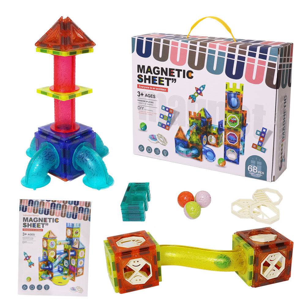 Bloques magneticos 68 Piezas