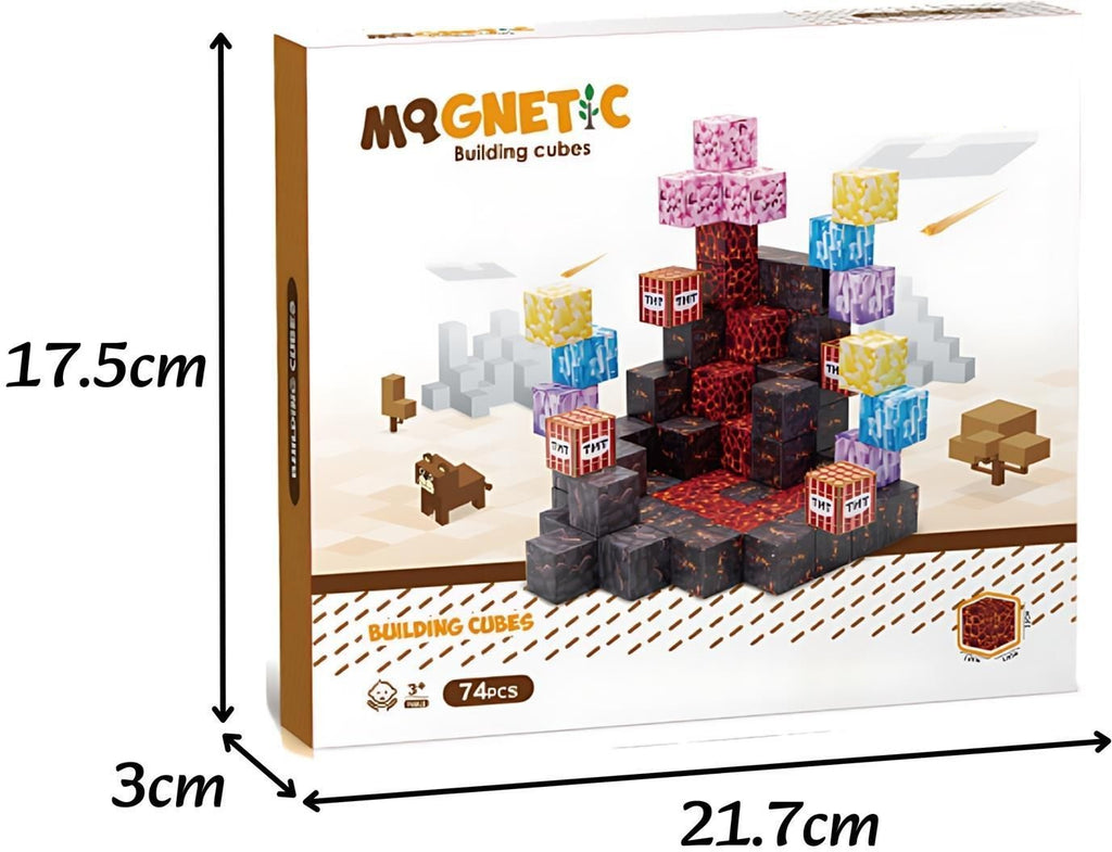 Cubos Magneticos 74 Piezas